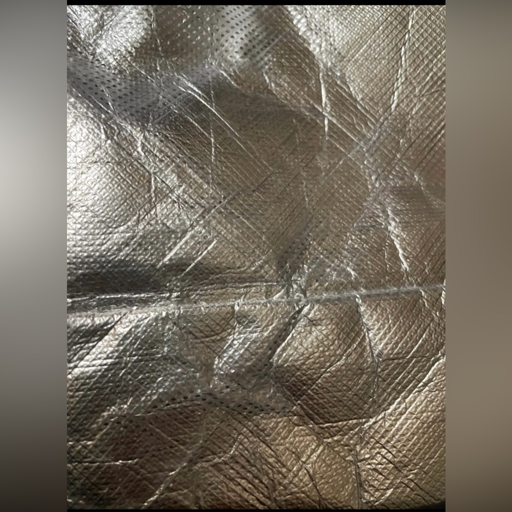Athleta Reusable Shopping Bag Silver - Picture 10 of 10